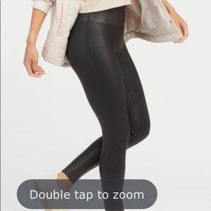 Spanx faux leather leggings
